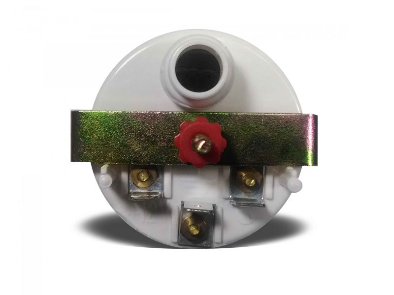 Manômetro Óleo 52mm Elétrico 10kg Street - Branco - Image 2