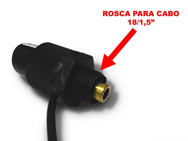 Sensor Hall para adaptação cabo para Velocímetro Eletrônico
