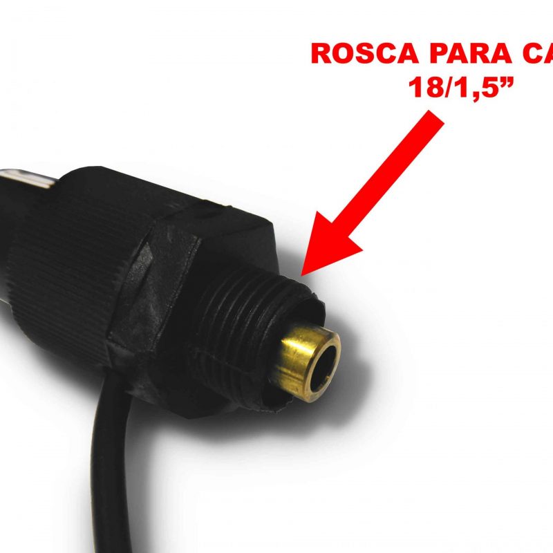 Sensor Hall para adaptação cabo para Velocímetro Eletrônico
