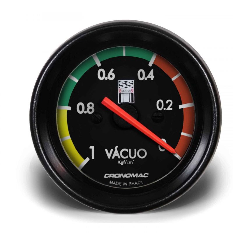 Manômetro Vácuo 60mm Mecânico SS