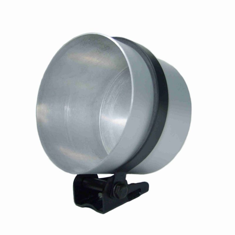 Copo Metal Prata Pres. Preta 100mm Completo