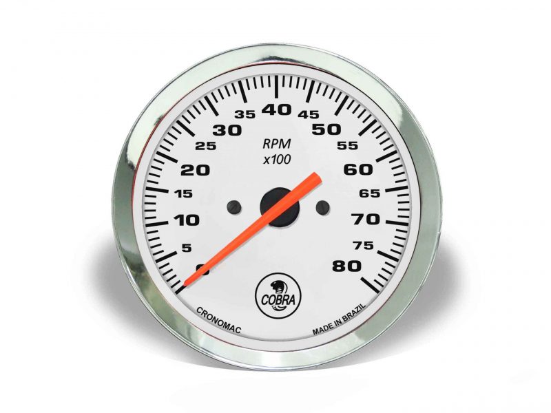 Contagiros 100mm 8.000 RPM Cobra - Branco