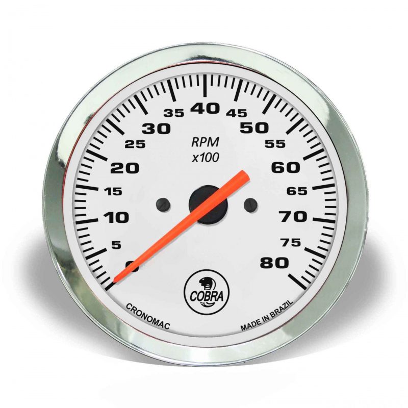 Contagiros 100mm 8.000 RPM Cobra - Branco