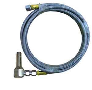 Kit p/Manômetro Pressão Óleo 1,80mts WV-AP (após 95) c/ Aeroquip