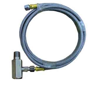 Kit p/ Manômetro Pressão Óleo 1,80mts motores Ford V8 (todos) e 4cil. c/ Aeroquip