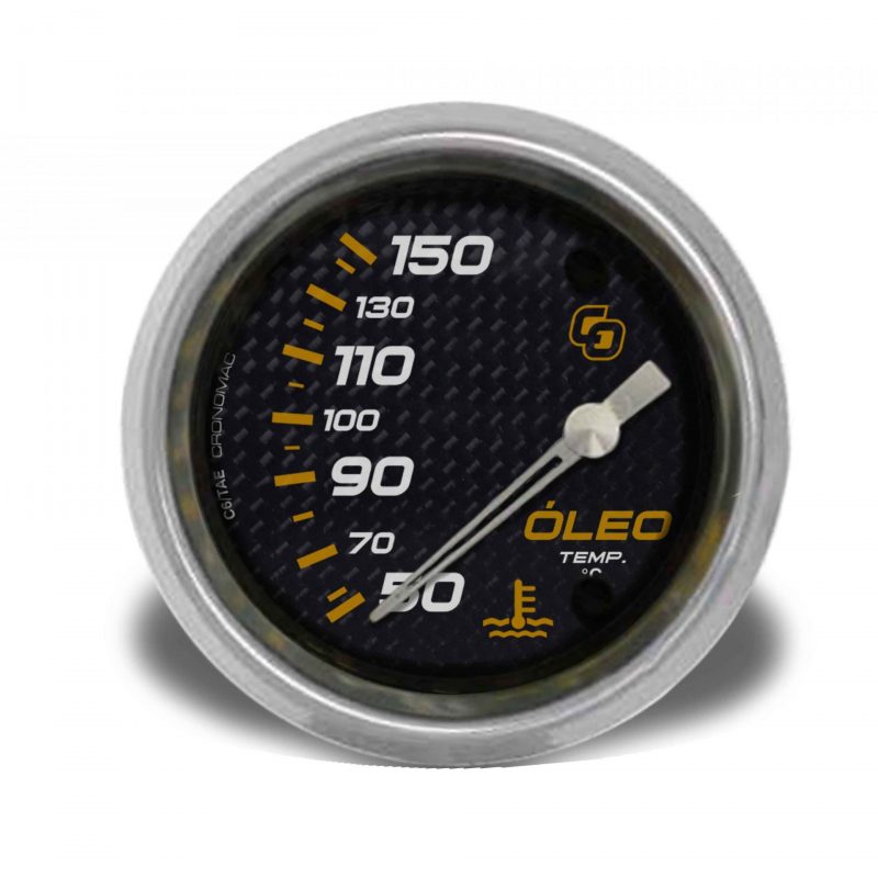 Termômetro Elétrico 60mm Óleo Carbono