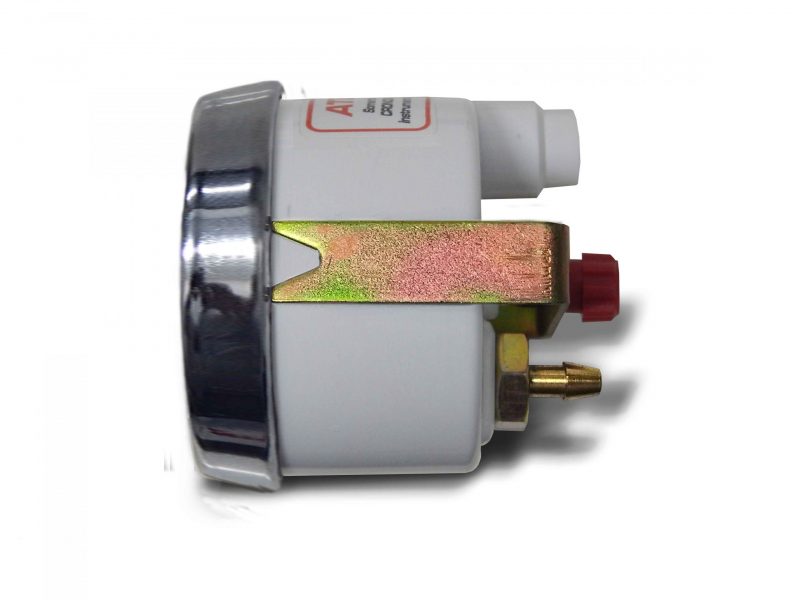 Manômetro Pressão Combustível 60mm Mecânico 1kg CARBONO - Image 2