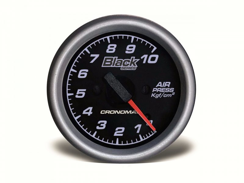 Manômetro Pressão Ar 60mm Mecânico 10Kg BLACK Series