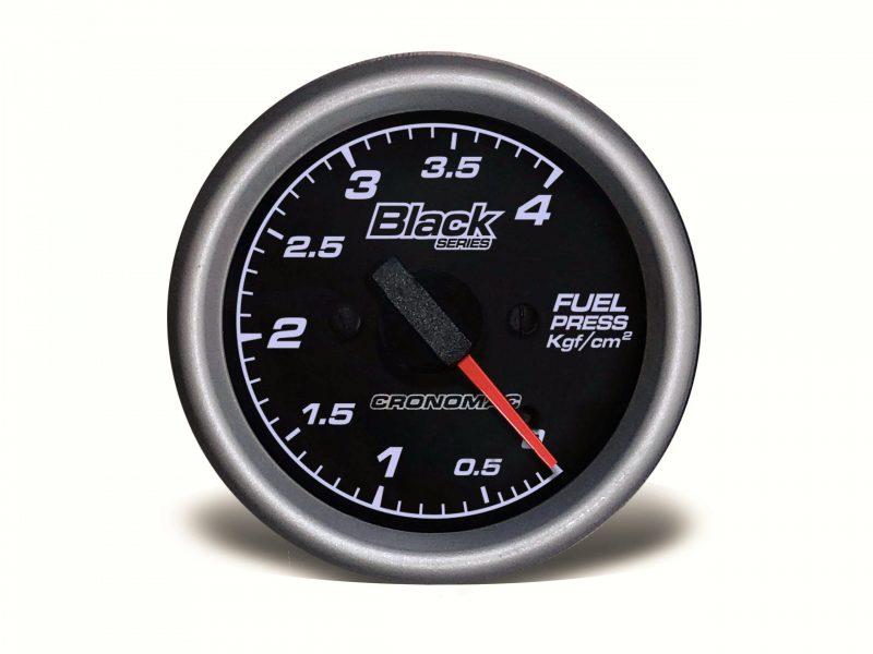 Manômetro Pressão Combustível 60mm Mecânico 4kg BLACK Series