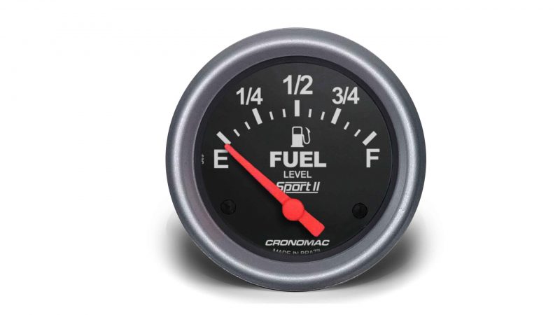 Indicador de Nível de Combustível 60mm Elétrico Sport II