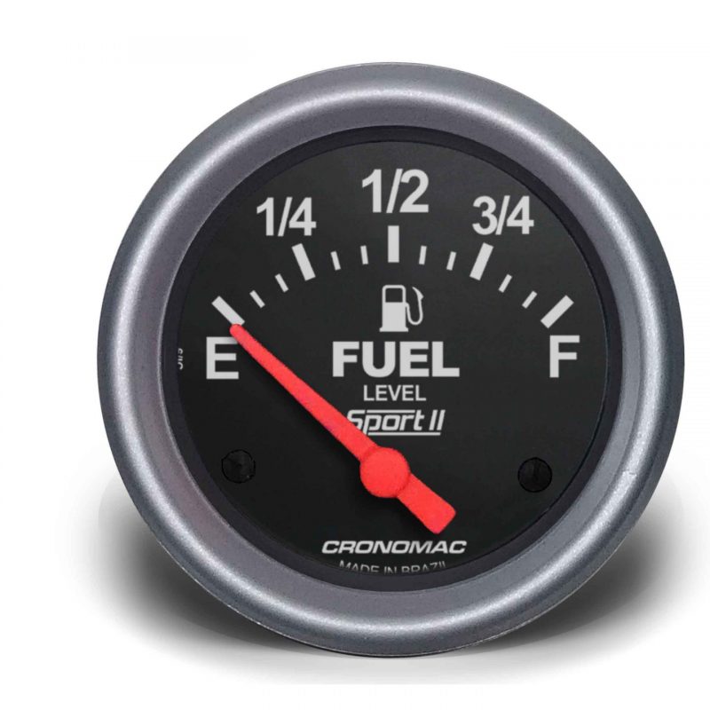 Indicador de Nível de Combustível 60mm Elétrico Sport II