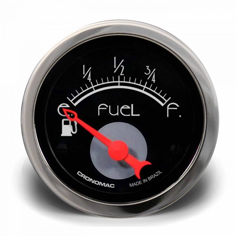 Indicador de Nível de combustível 52mm HOT Black