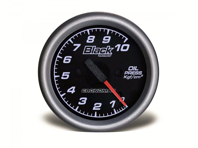 Manômetro Óleo 60mm Mecânico 10kg Black Series