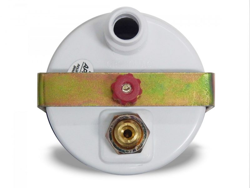 Manômetro Pressão Combustível 52mm Mecânico 7kg Cobra - Branco - Image 3