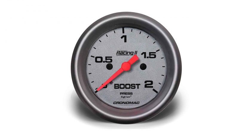 Manômetro Pressão Turbo 60mm Mecânico 2kg Racing II