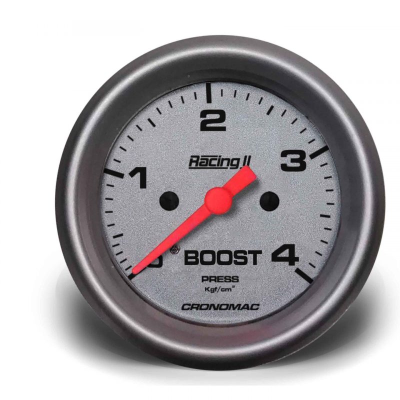 Manômetro Pressão Turbo 60mm Mecânico 4kg Racing II