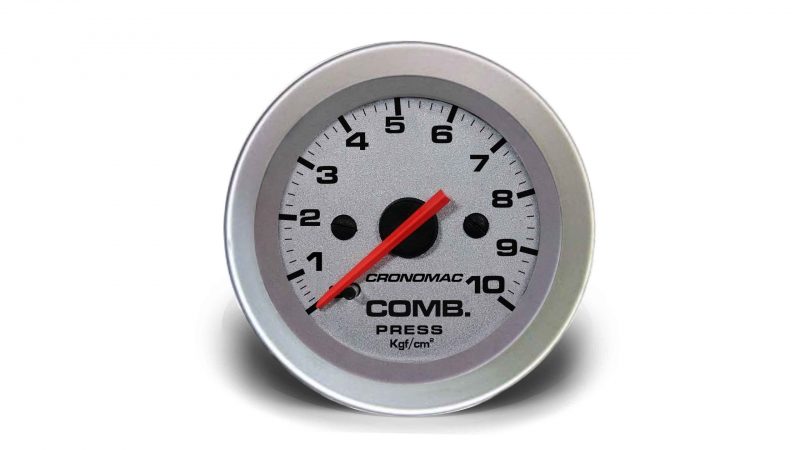 Manômetro Pressão Combustível 52mm Mecânico 10kg Racing