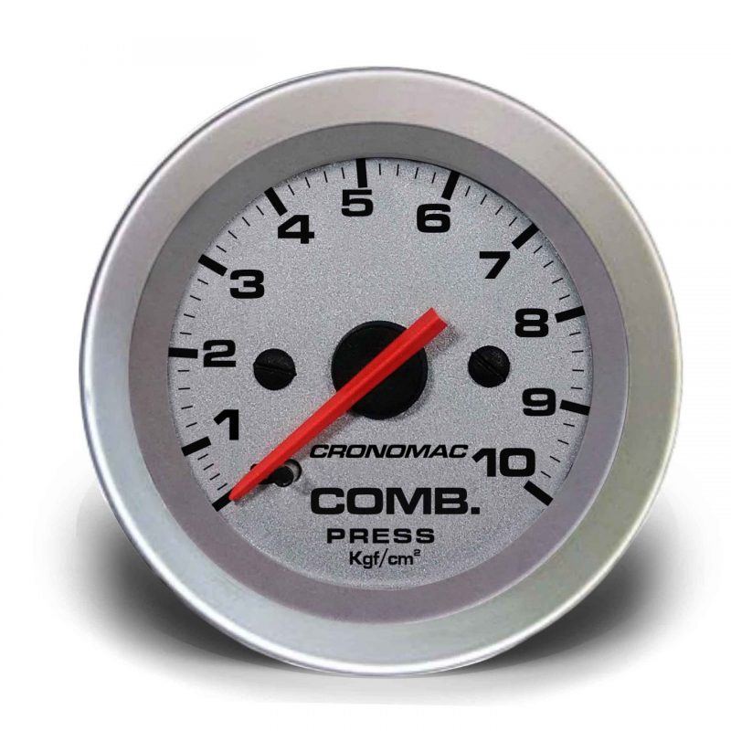 Manômetro Pressão Combustível 52mm Mecânico 10kg Racing