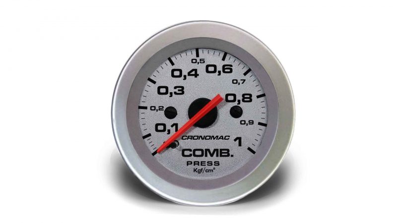 Manômetro Pressão Combustível 52mm Mecânico 1kg Racing