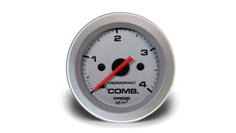 Manômetro Pressão Combustível 52mm Mecânico 4kg Racing