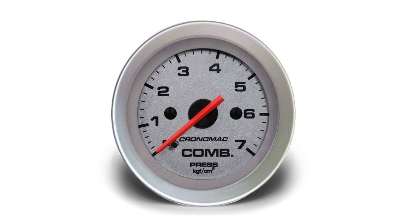 Manômetro Pressão Combustível 52mm Mecânico 7kg Racing