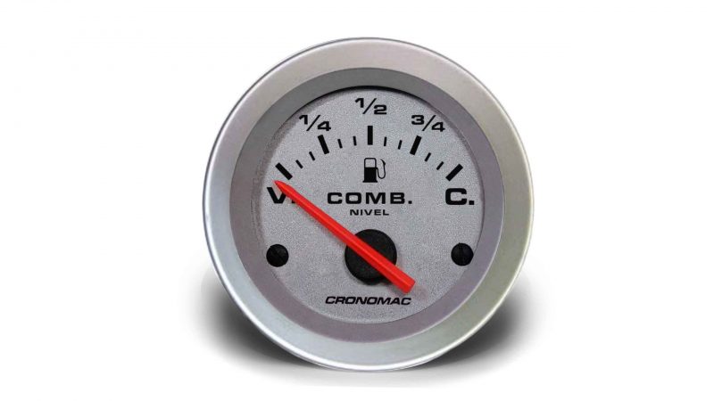 Indicador de Nível de Combustível 52mm Elétrico Racing