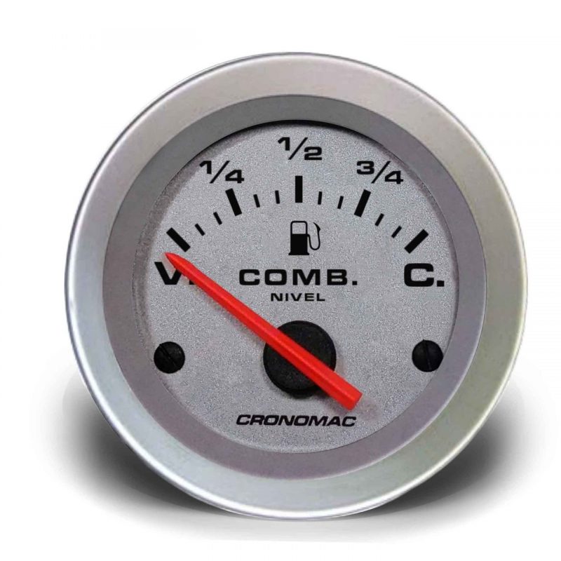 Indicador de Nível de Combustível 52mm Elétrico Racing