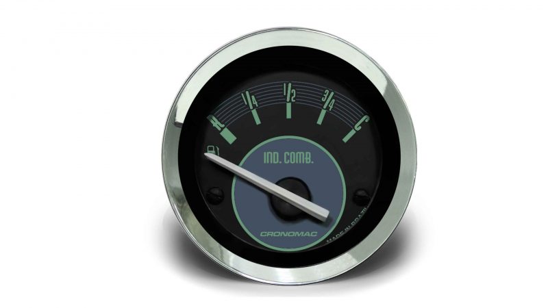 Indicador de Nível de Combustível 52mm Elétrico Verde VW