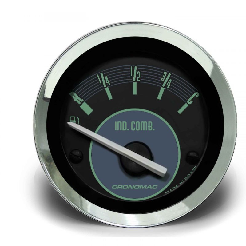 Indicador de Nível de Combustível 52mm Elétrico Verde VW