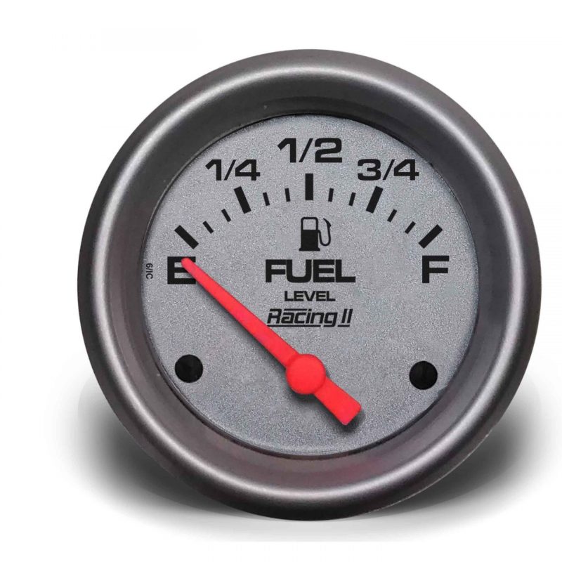 Indicador de Nível de Combustível 60mm Elétrico Racing II