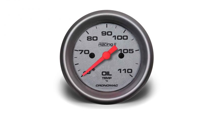 Termômetro Mecânico 60mm Óleo 5 Metros Racing II