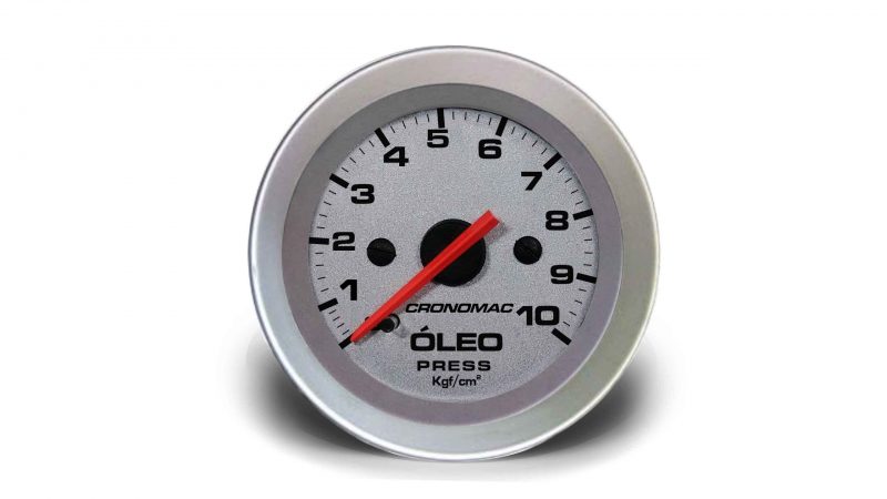 Manômetro Óleo 52mm Mecânico 10kg Racing