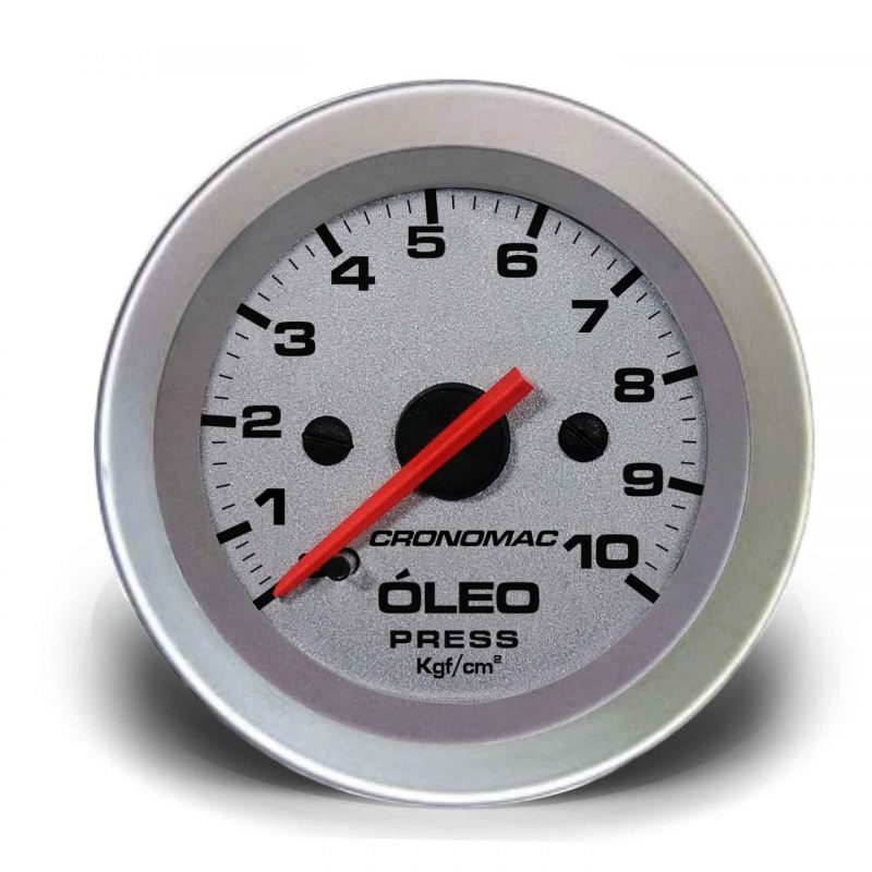 Manômetro Óleo 60mm Mecânico 10kg Racing