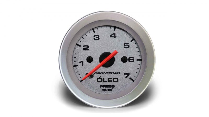 Manômetro Óleo 52mm Mecânico 7kg Racing