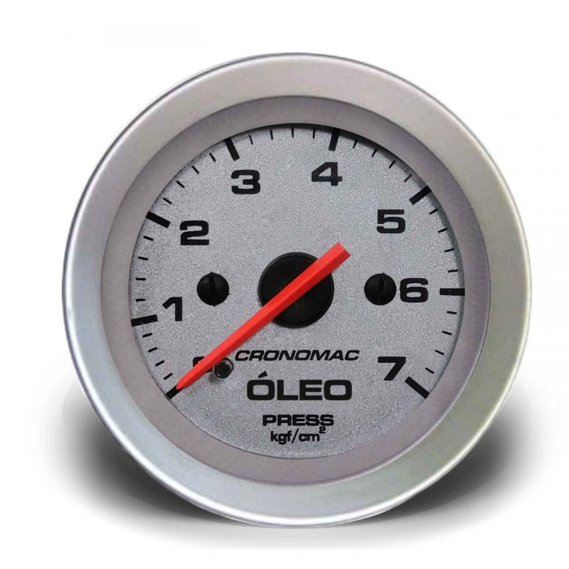Manômetro Óleo 60mm Mecânico 7kg Racing