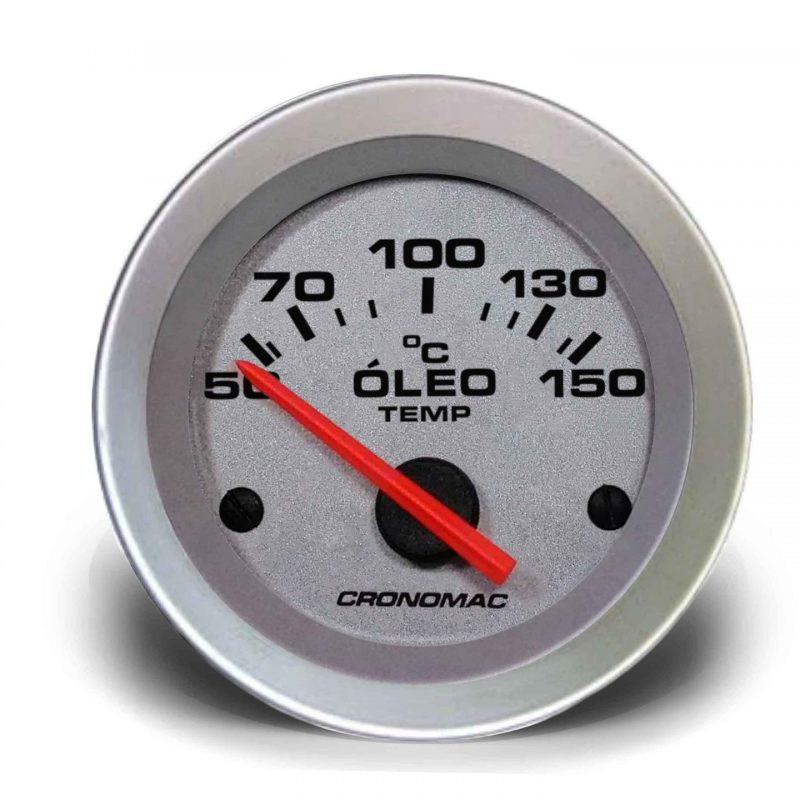 Termômetro Elétrico 52mm Óleo Racing