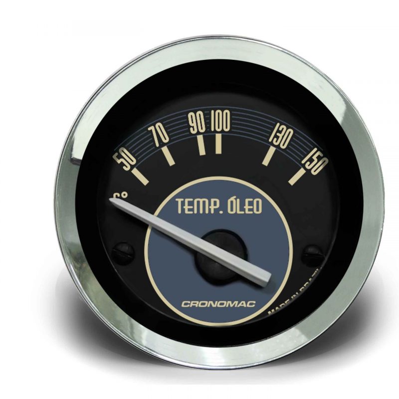Termômetro Elétrico 52mm Óleo VW - Bege
