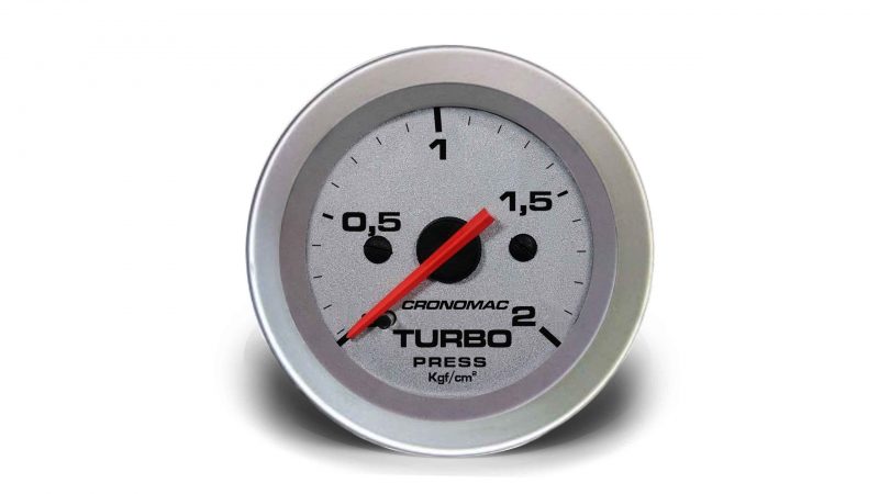 Manômetro Pressão Turbo 52mm Mecânico 2kg Racing
