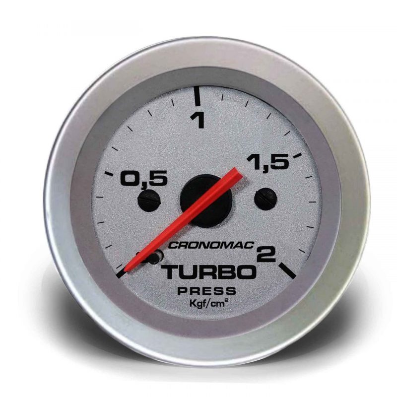 Manômetro Pressão Turbo 52mm Mecânico 2kg Racing
