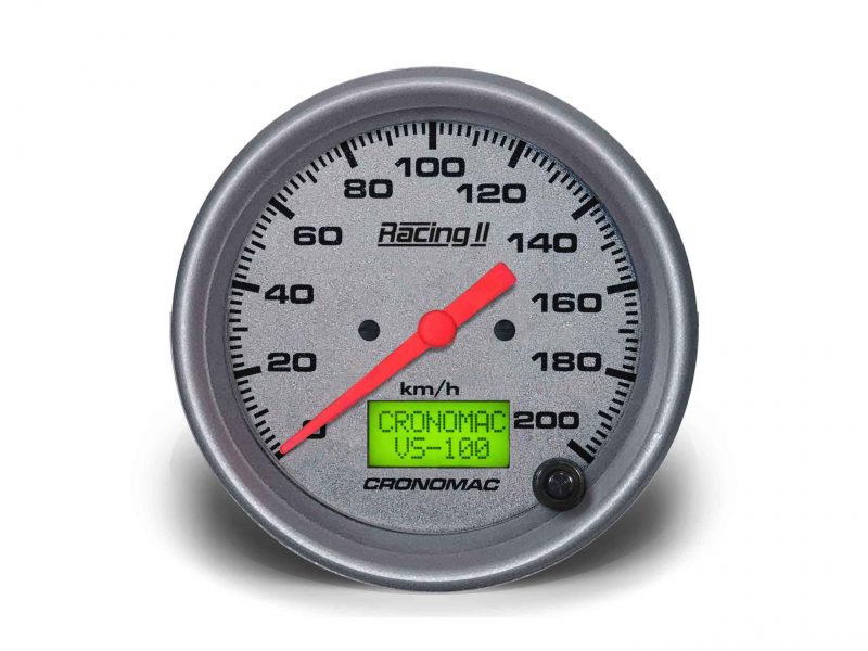 Velocímetro 100mm Eletrônico  200kmh Display Digital RACING II