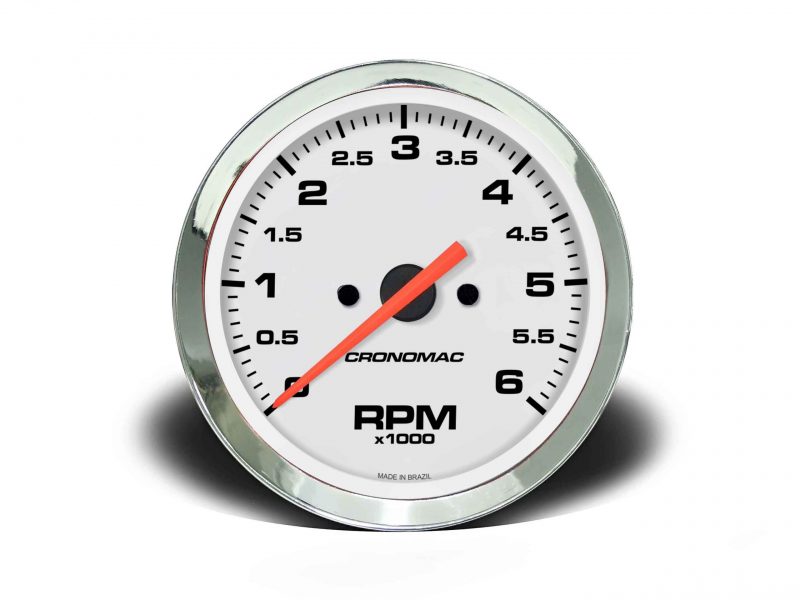 Contagiros 100mm 6.000 RPM Croma - Branco