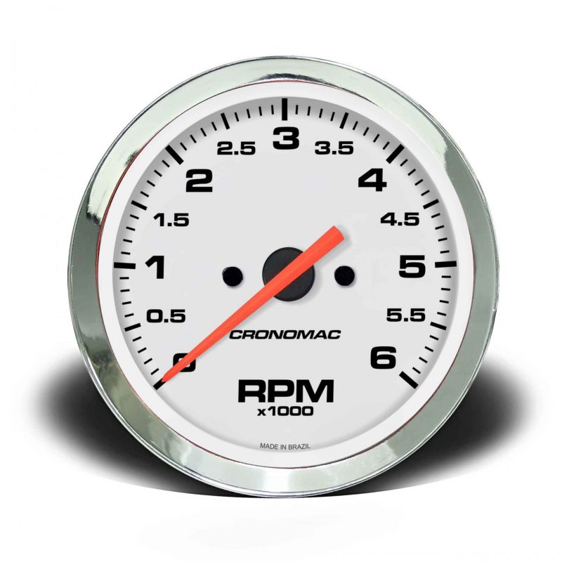 Contagiros 100mm 6.000 RPM Croma - Branco