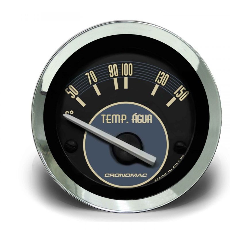 Termômetro Elétrico 52mm Água VW - Bege
