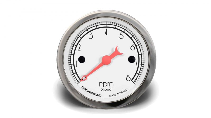 Contagiros 52mm 8.000 RPM HOT Silver