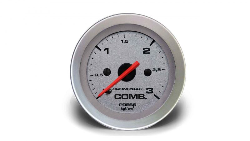 Manômetro Pressão Combustível 52mm Mecânico 3kg Racing
