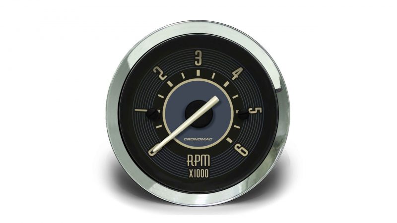 Contagiros 52mm 6.000 RPM Bege VW