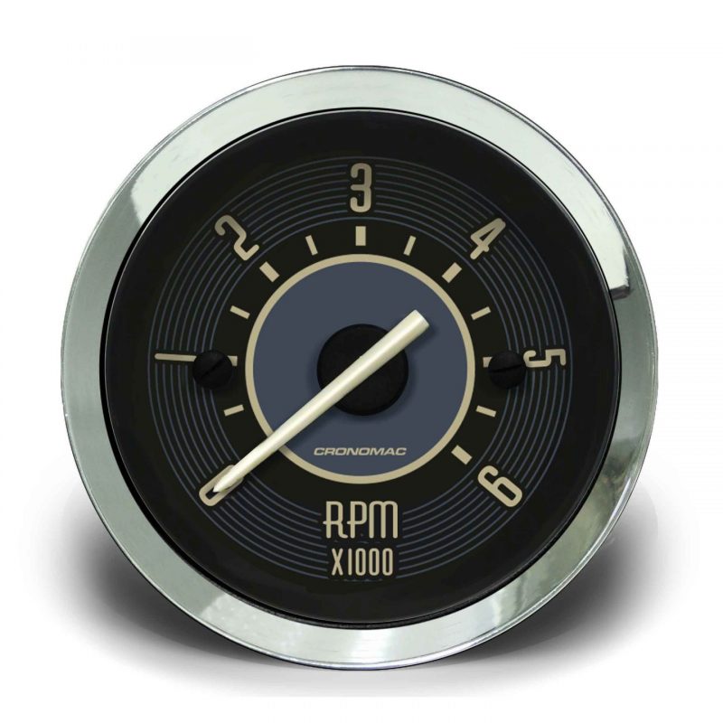 Contagiros 52mm 6.000 RPM Bege VW
