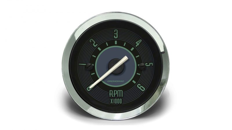 Contagiros 52mm 6.000 RPM Verde VW