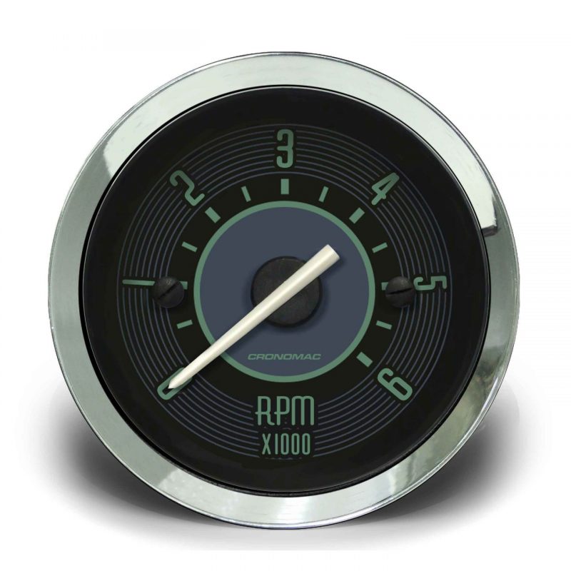 Contagiros 52mm 6.000 RPM Verde VW
