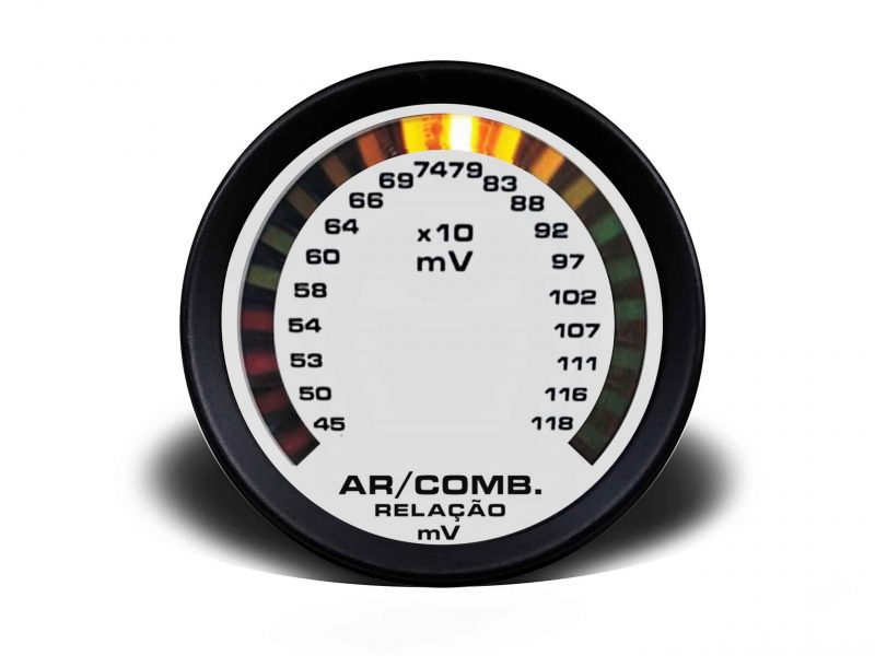 Hallmeter 52mm Escala Street - Branco
